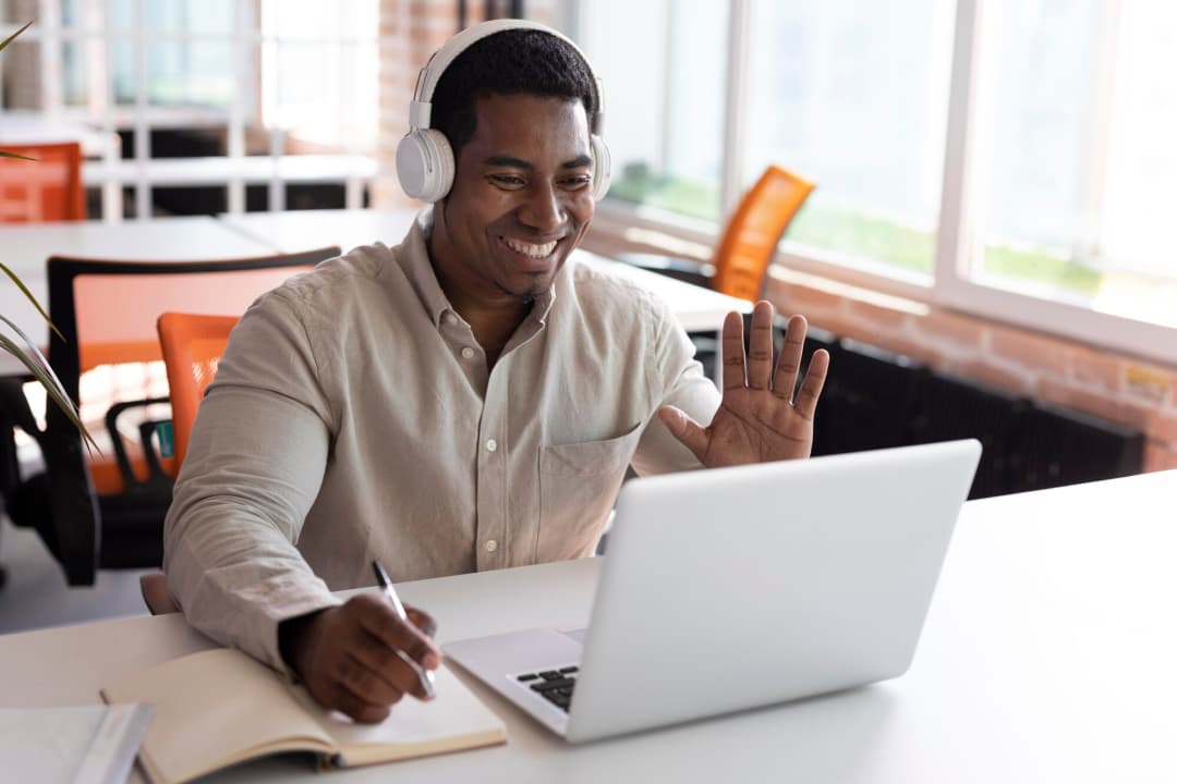 Student learning online